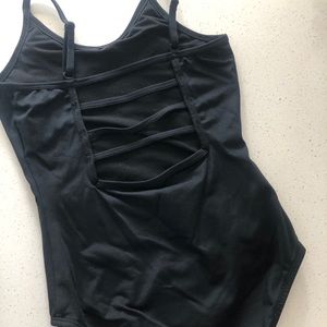 Girls Black Leotard